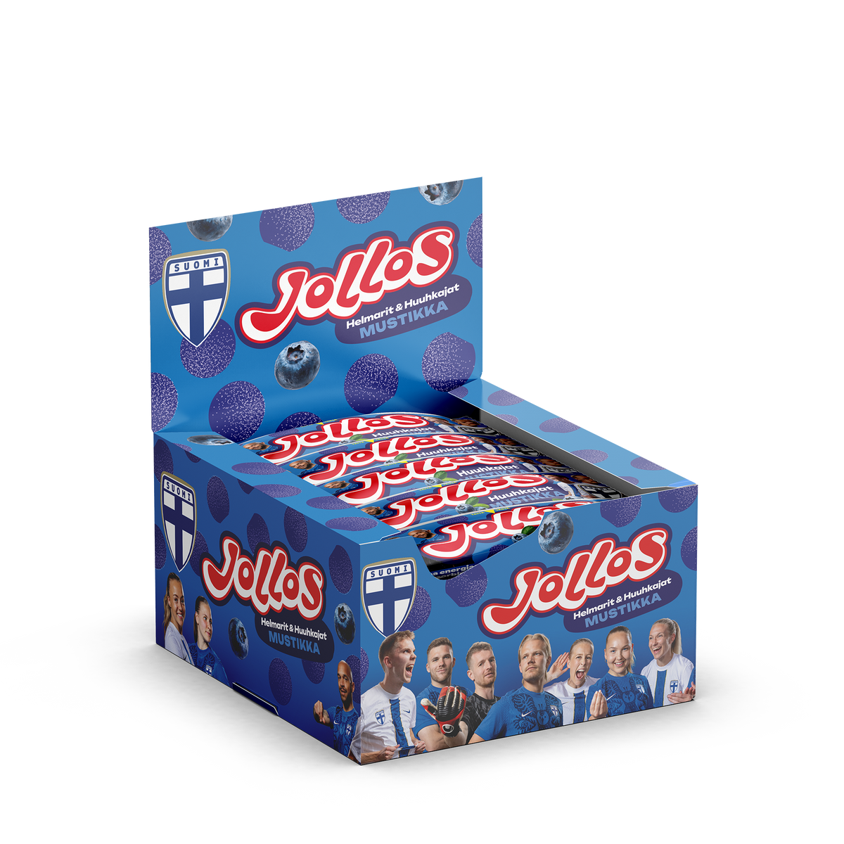 Jollos Mini Vauhtikarkki - Laatikko (24x26g)