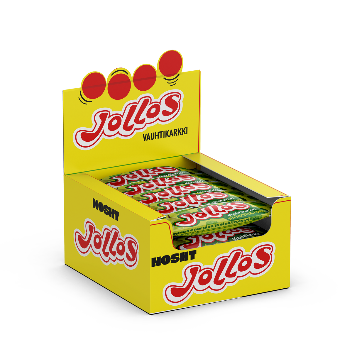 Jollos Energy Chews - Låda (15x52g)