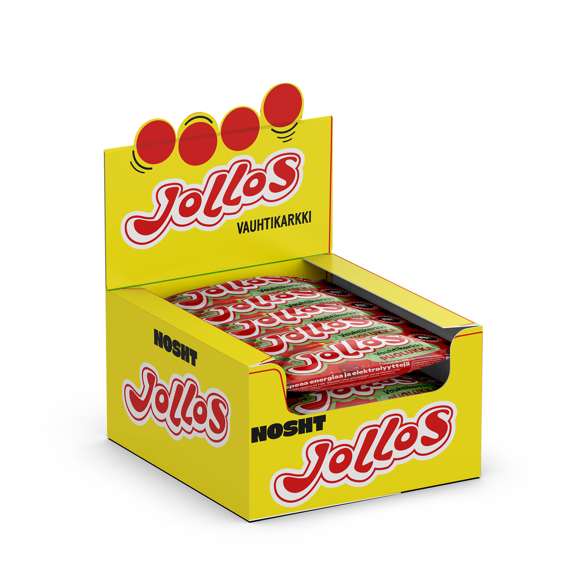 Jollos Energy Chews - Låda (15x52g)