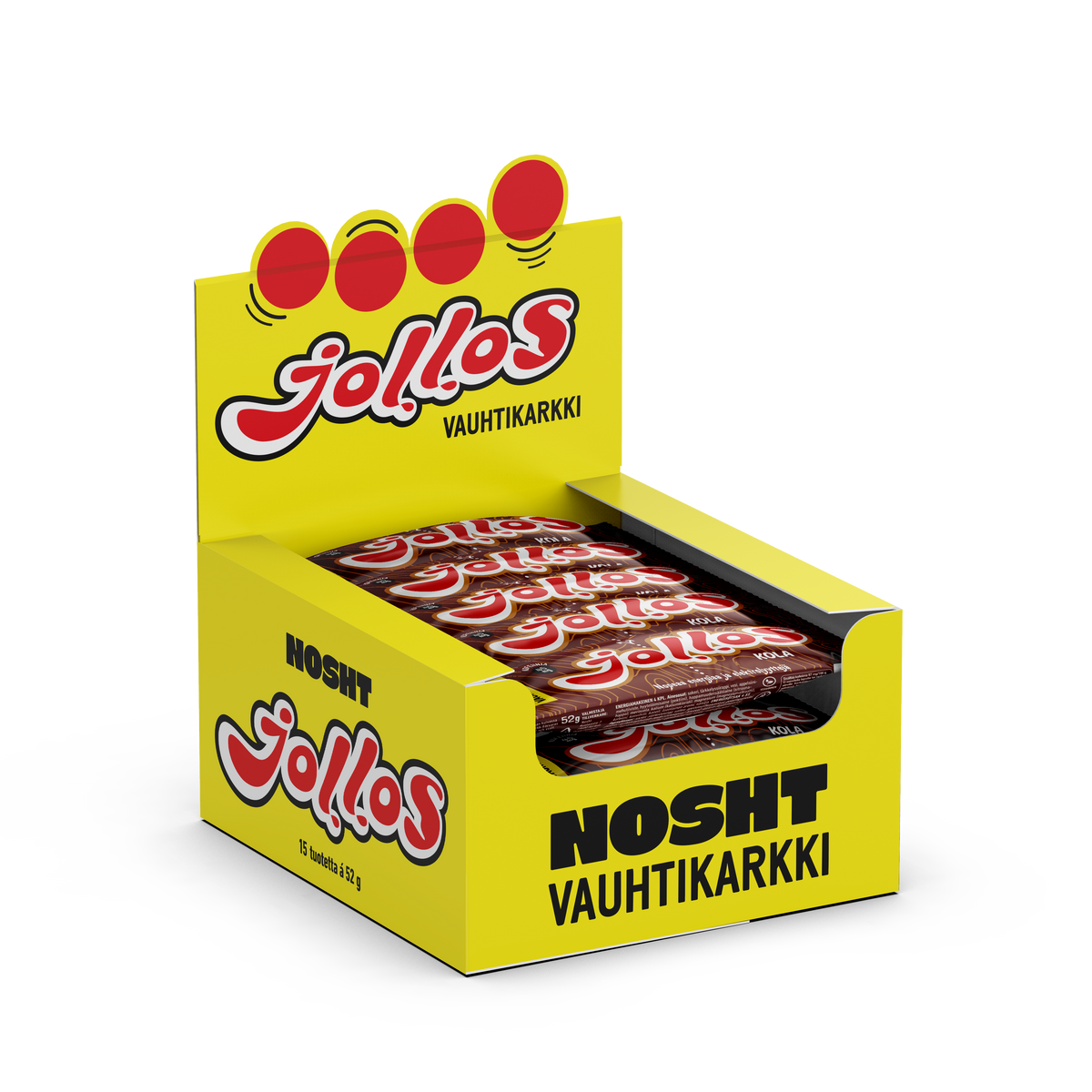 Jollos Mini Vauhtikarkki - Laatikko (24x26g)