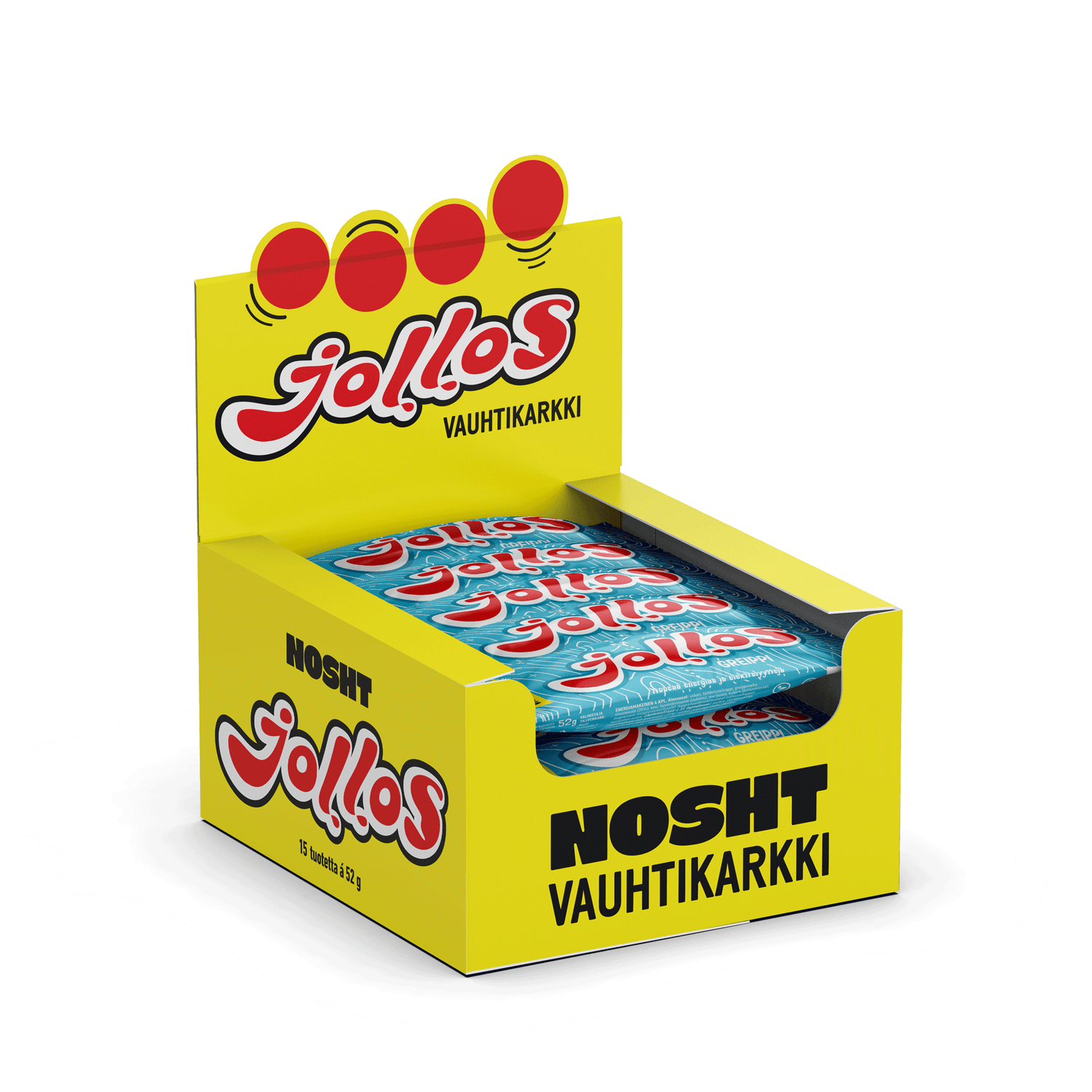 Jollos Energy Chews - Box (15x52g)