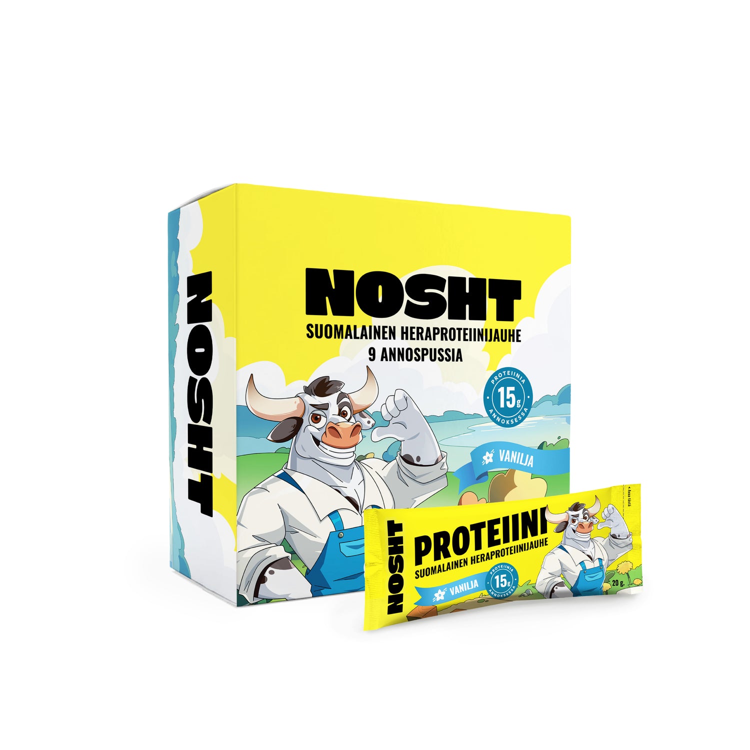 Whey Protein from Finland - 9 x Sachet